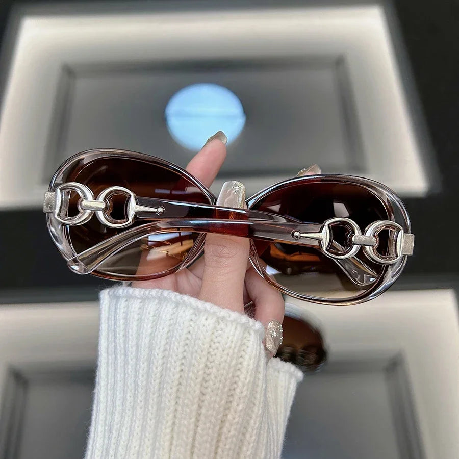 Lovelle Vintage Square Sunglasses