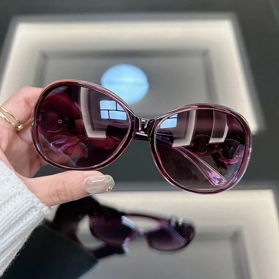 Lovelle Vintage Square Sunglasses