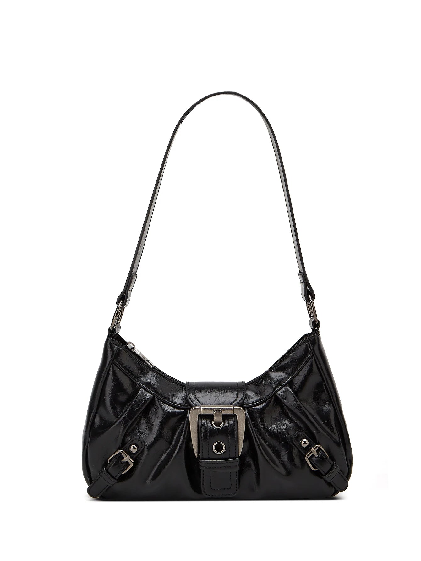 Lovelle Retro Rivet Shoulder Bag